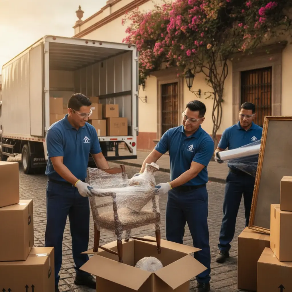 Servicio de Mudanza con Empaque Profesional: Su Patrimonio Seguro, Logística Impecable y Puntualidad Garantizada