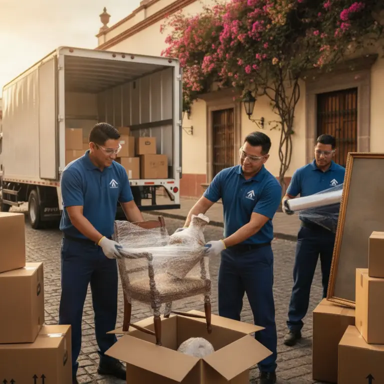 Servicio de Mudanza con Empaque Profesional: Su Patrimonio Seguro, Logística Impecable y Puntualidad Garantizada